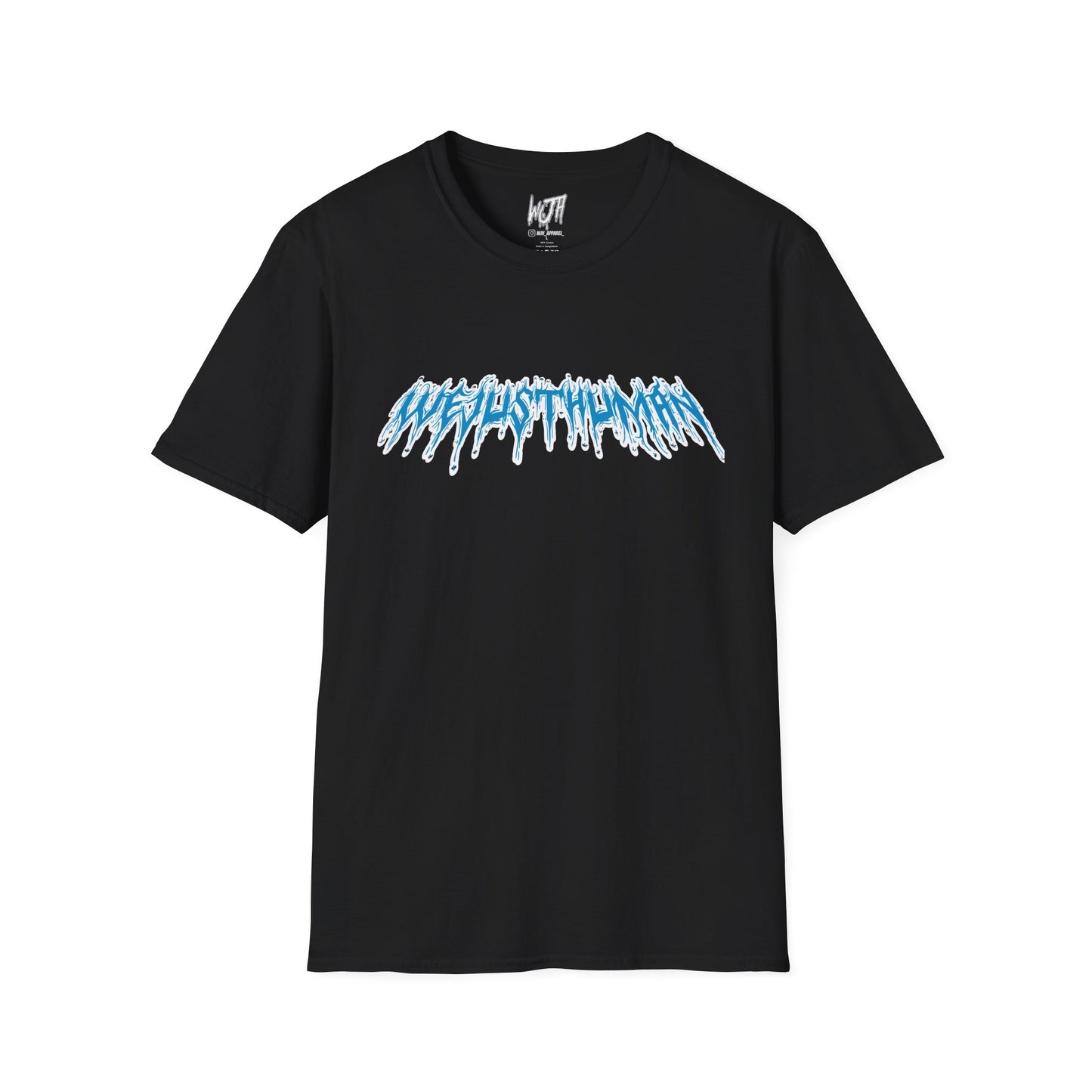 MeltDown Blue font TEE