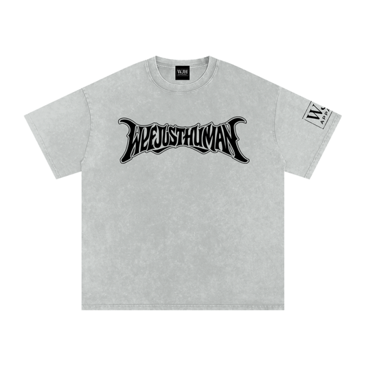 WJH Snow Washed Oversized Cotton TEE