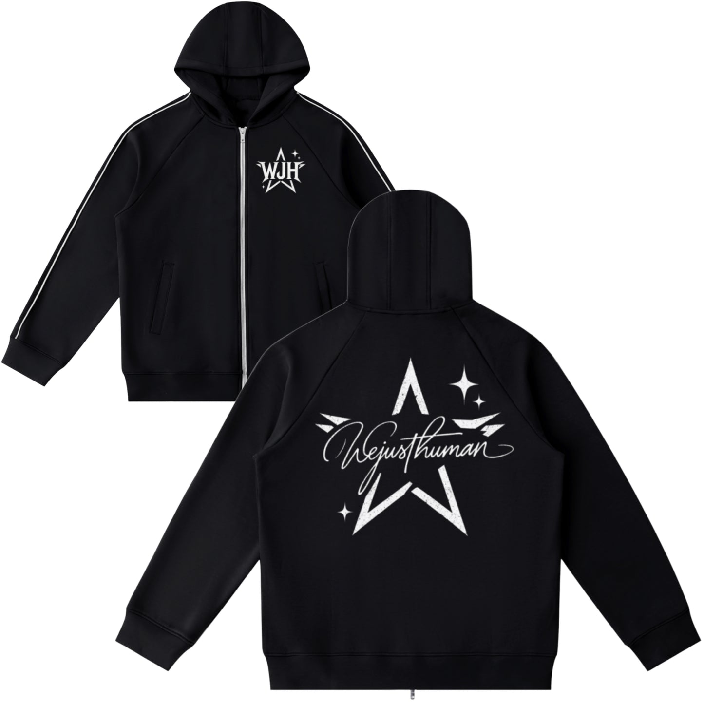 StarStruck V2 Double Zipper Hoodie